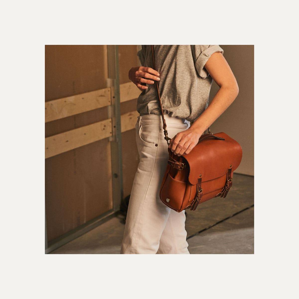 Éclair S Postman bag - Pain Brûlé (image n°9)