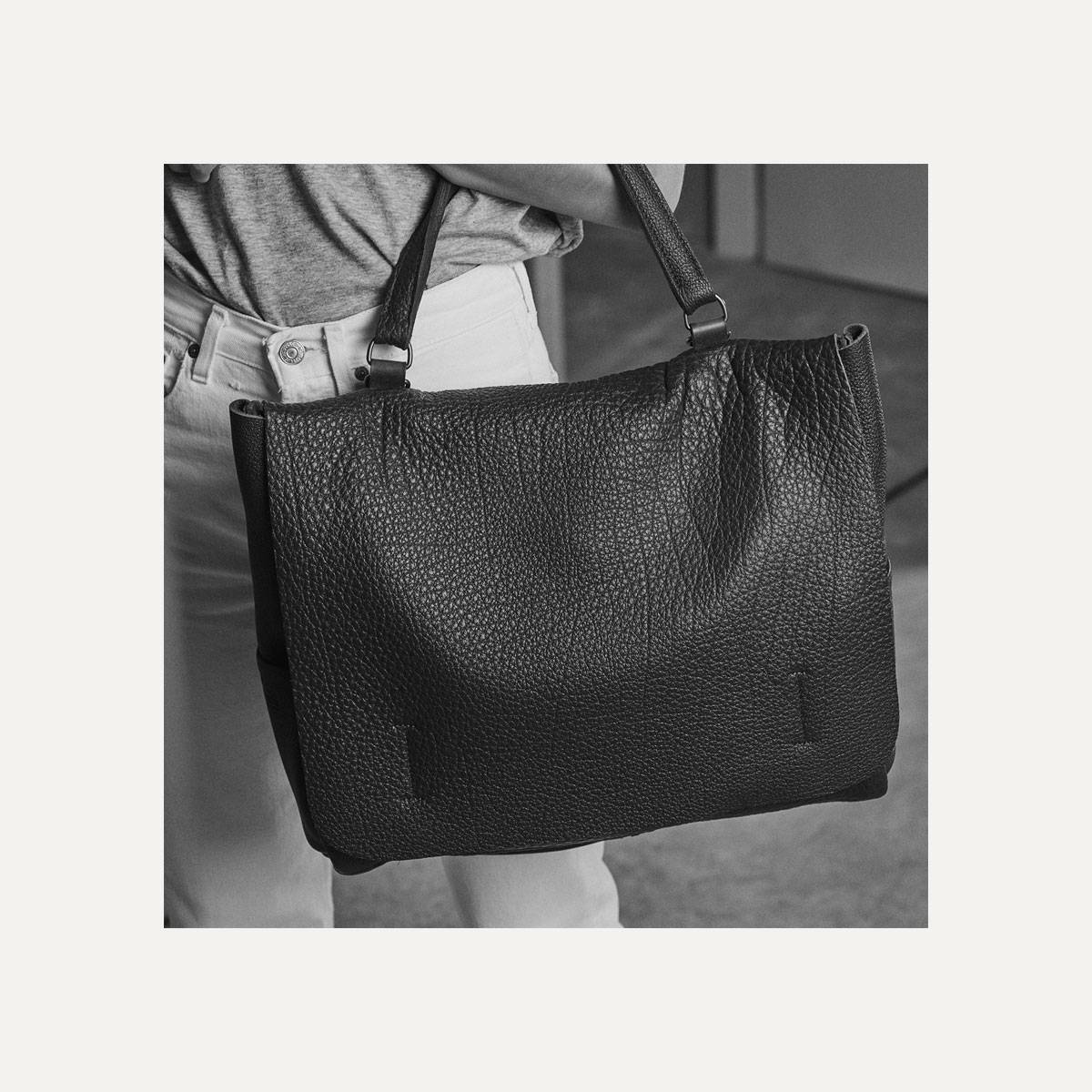 Coline bag L - Black Crispi (image n°7)
