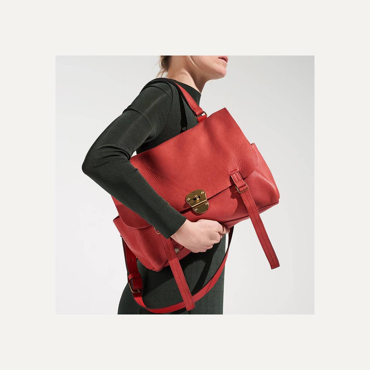 Sac Coline M - Rouge Opera (image n°6)