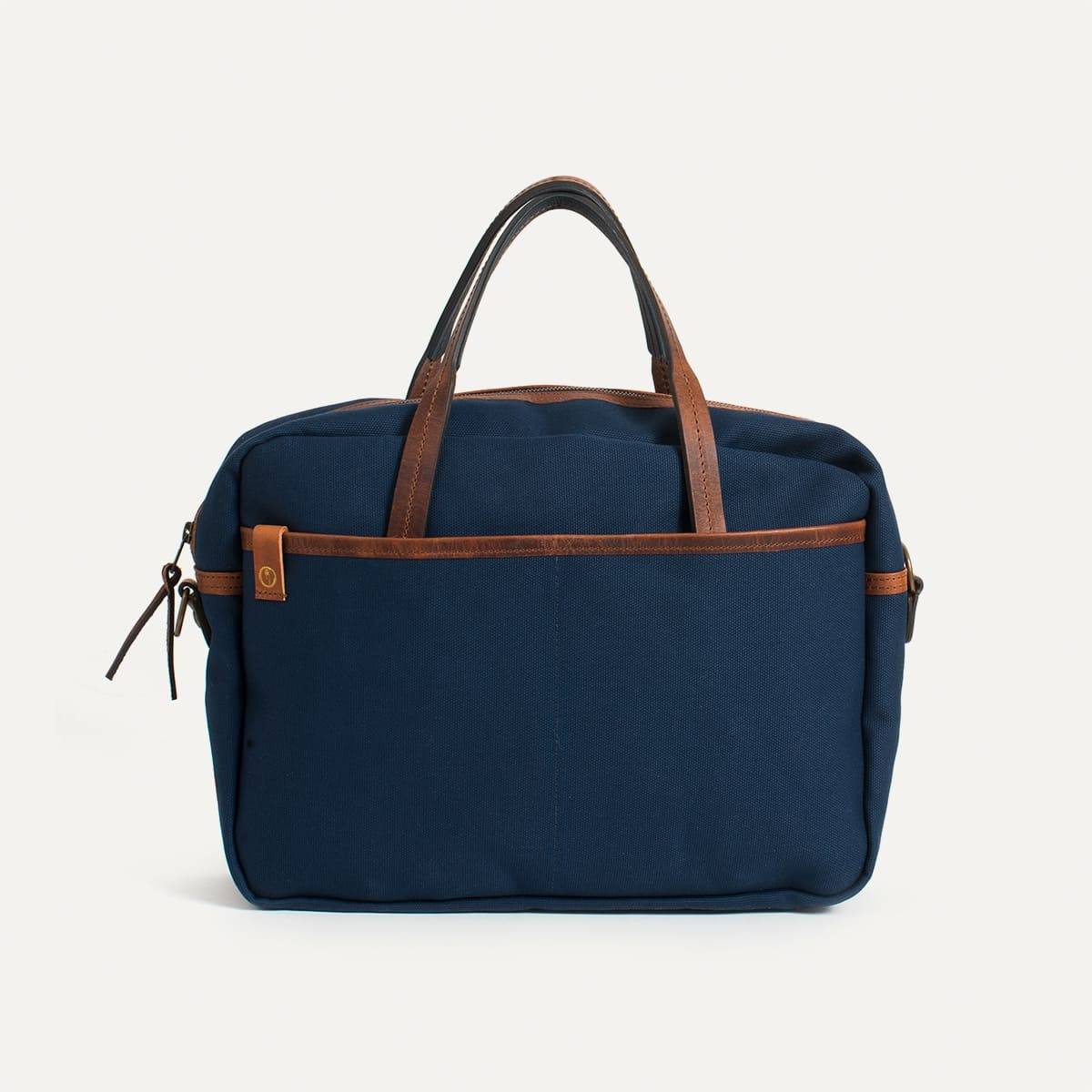 Report Business bag - Navy Blue Canvas (image n°2)