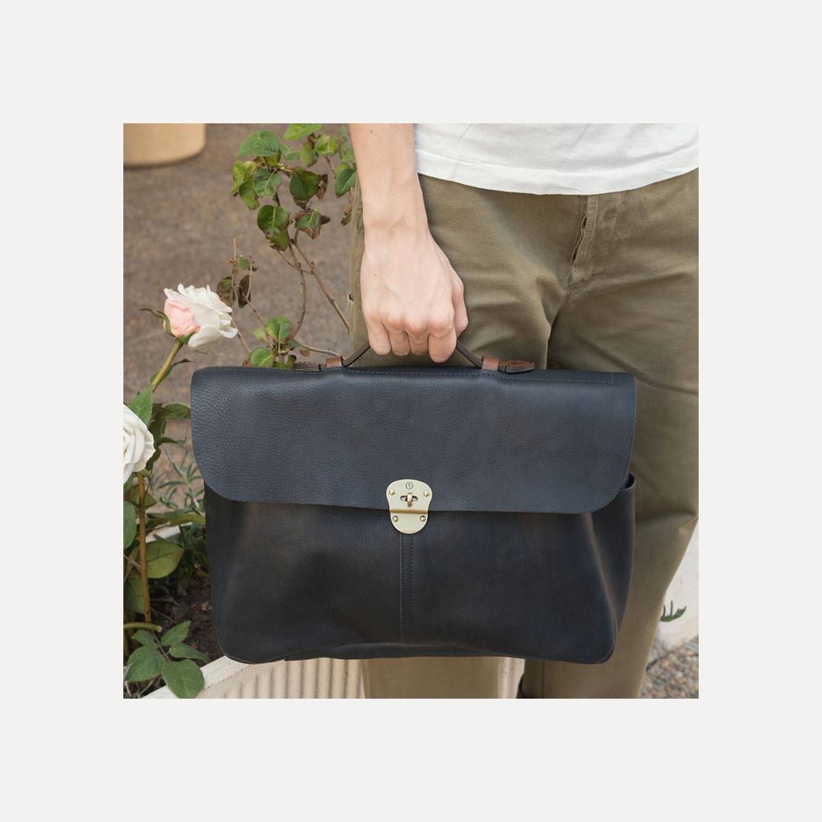 Hank bag - Navy blue (image n°7)