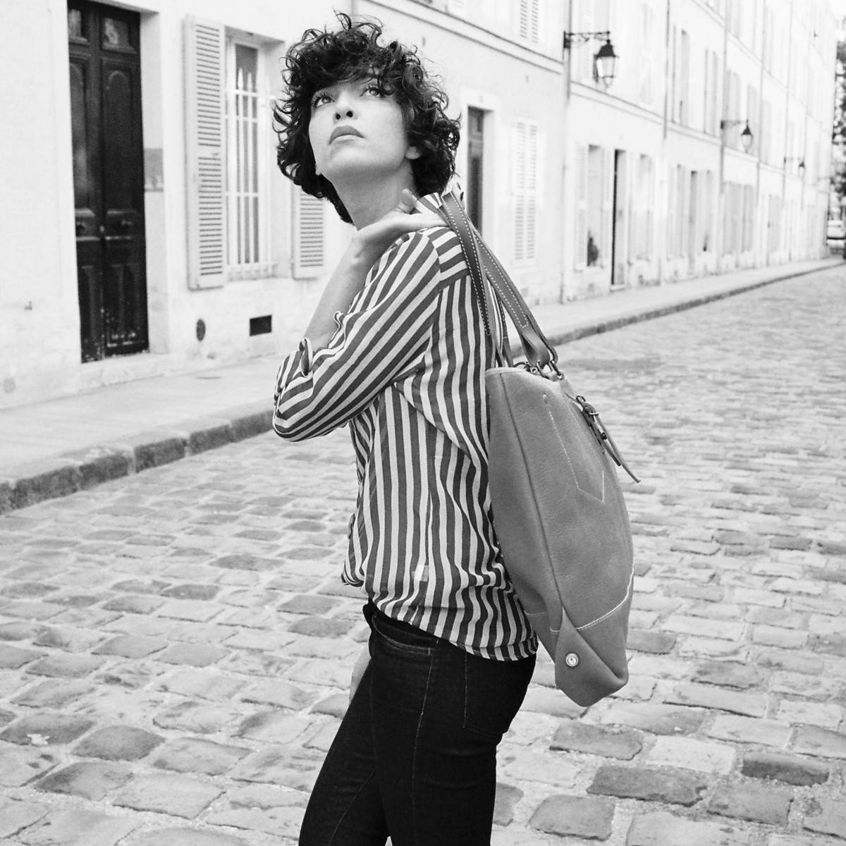 Handtasche Garance - Schwarz (image n°7)