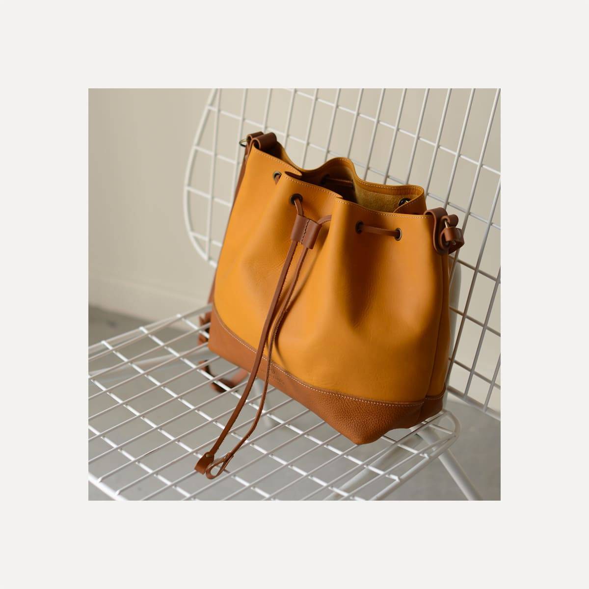 Bucket Bag Saxo 1 - Honey (image n°11)
