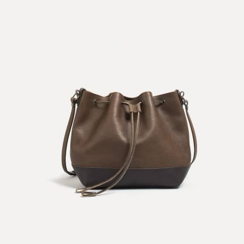 Sac cuir Saxo - Brun