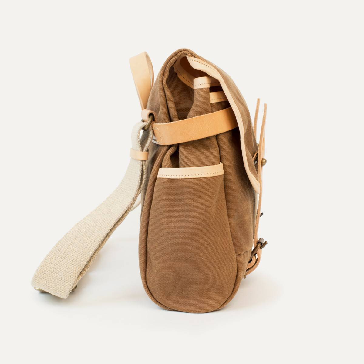 Musette Mariole WAXY - Camel/Naturel (image n°3)