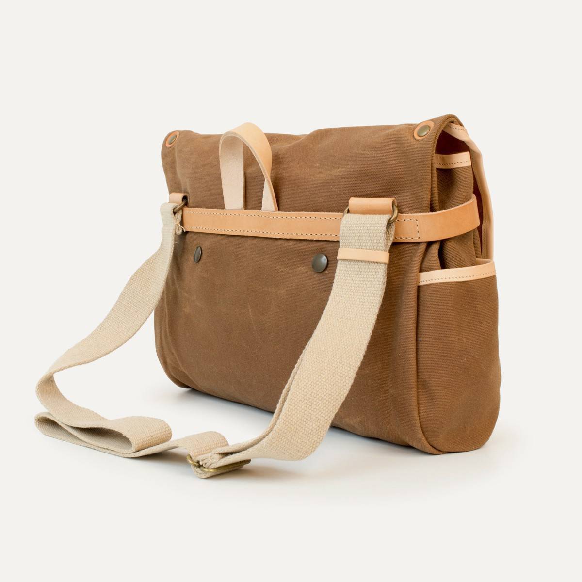 Musette Mariole WAXY - Camel/Naturel (image n°4)
