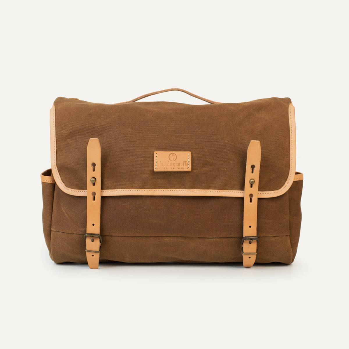 Musette Gavroche WAXY - Camel (image n°1)