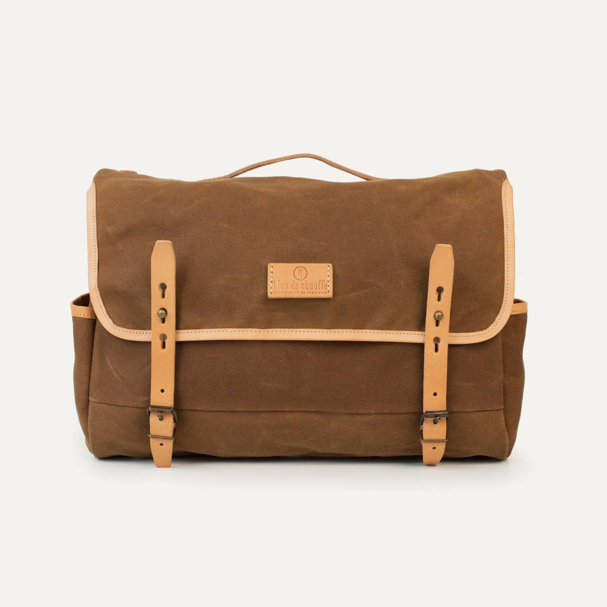 Musette Gavroche WAXY - Camel (image n°1)