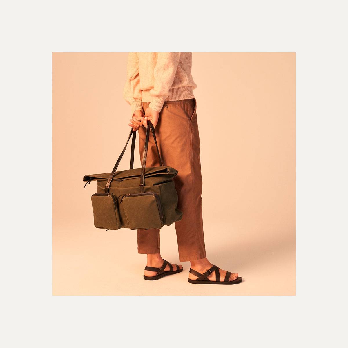 Sac de voyage Concorde - Kaki / Noir (image n°9)