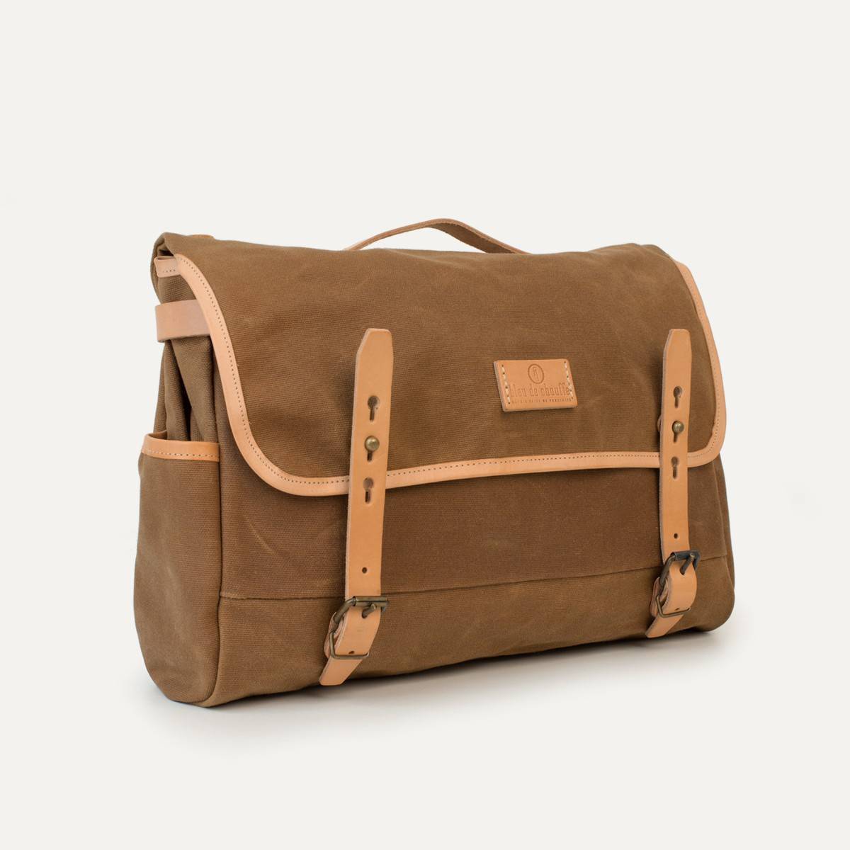 Musette Gavroche WAXY - Camel (image n°2)