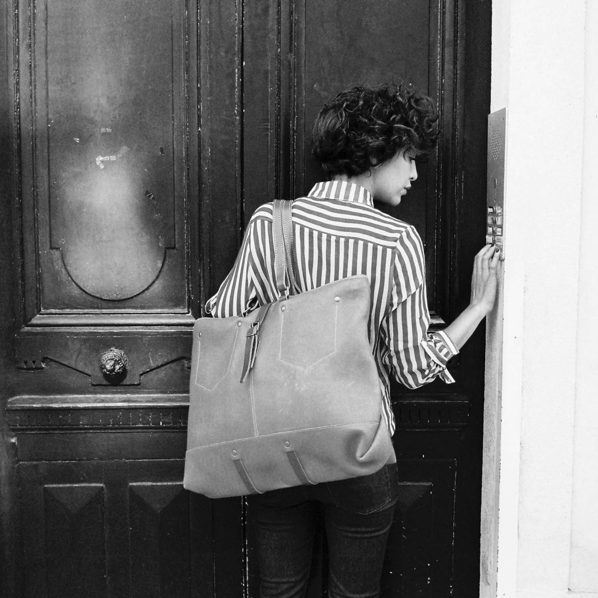 Handtasche Garance - Schwarz (image n°9)