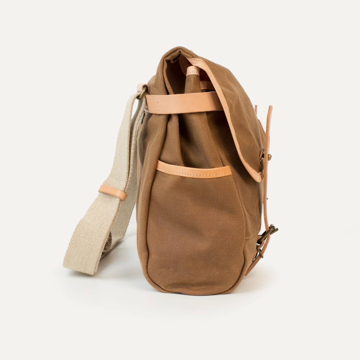 Musette Gavroche WAXY - Camel (image n°3)