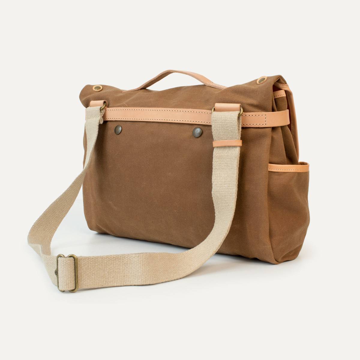 Musette Gavroche WAXY - Camel (image n°4)