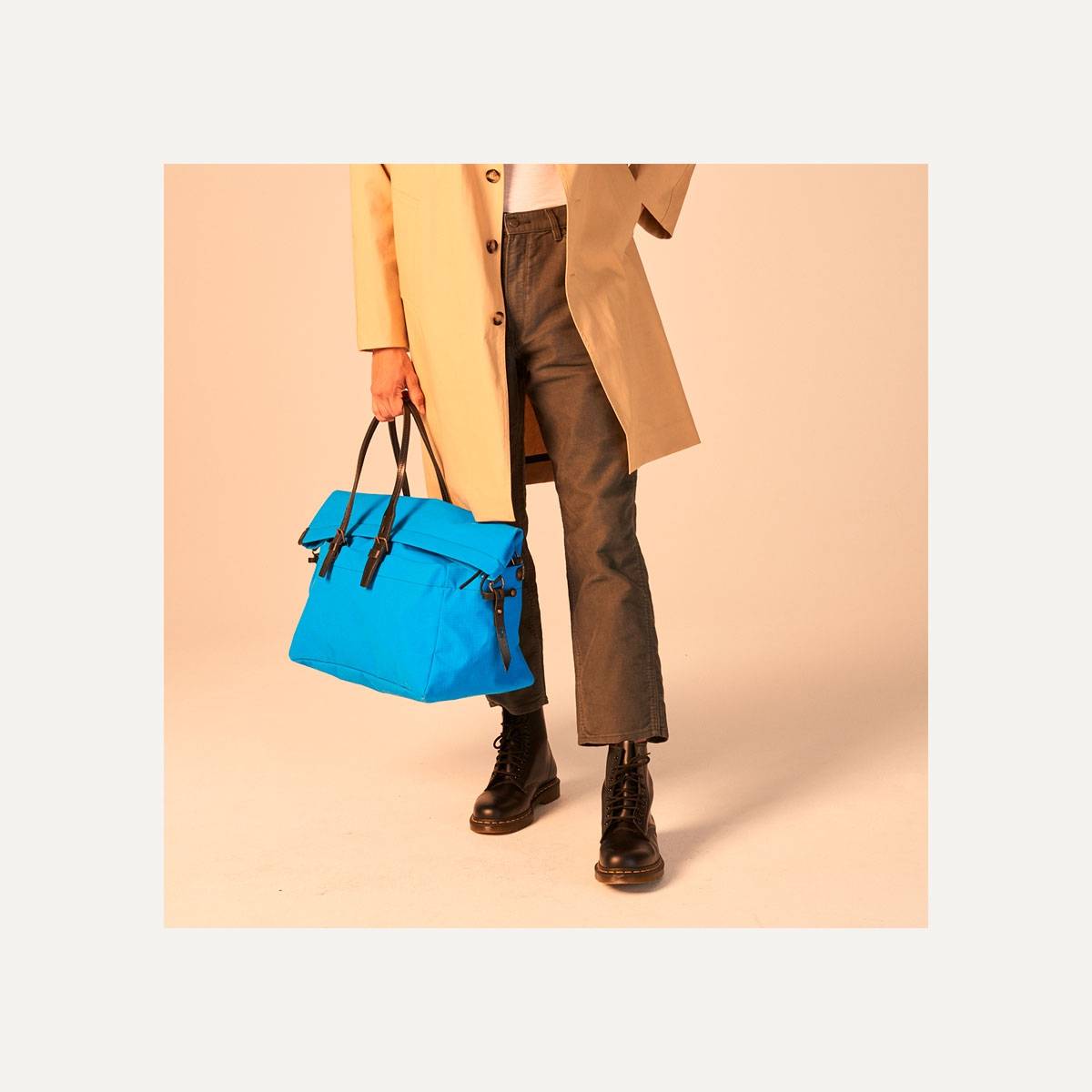 Sac de voyage Cabine - Kaki / Caramel (image n°9)