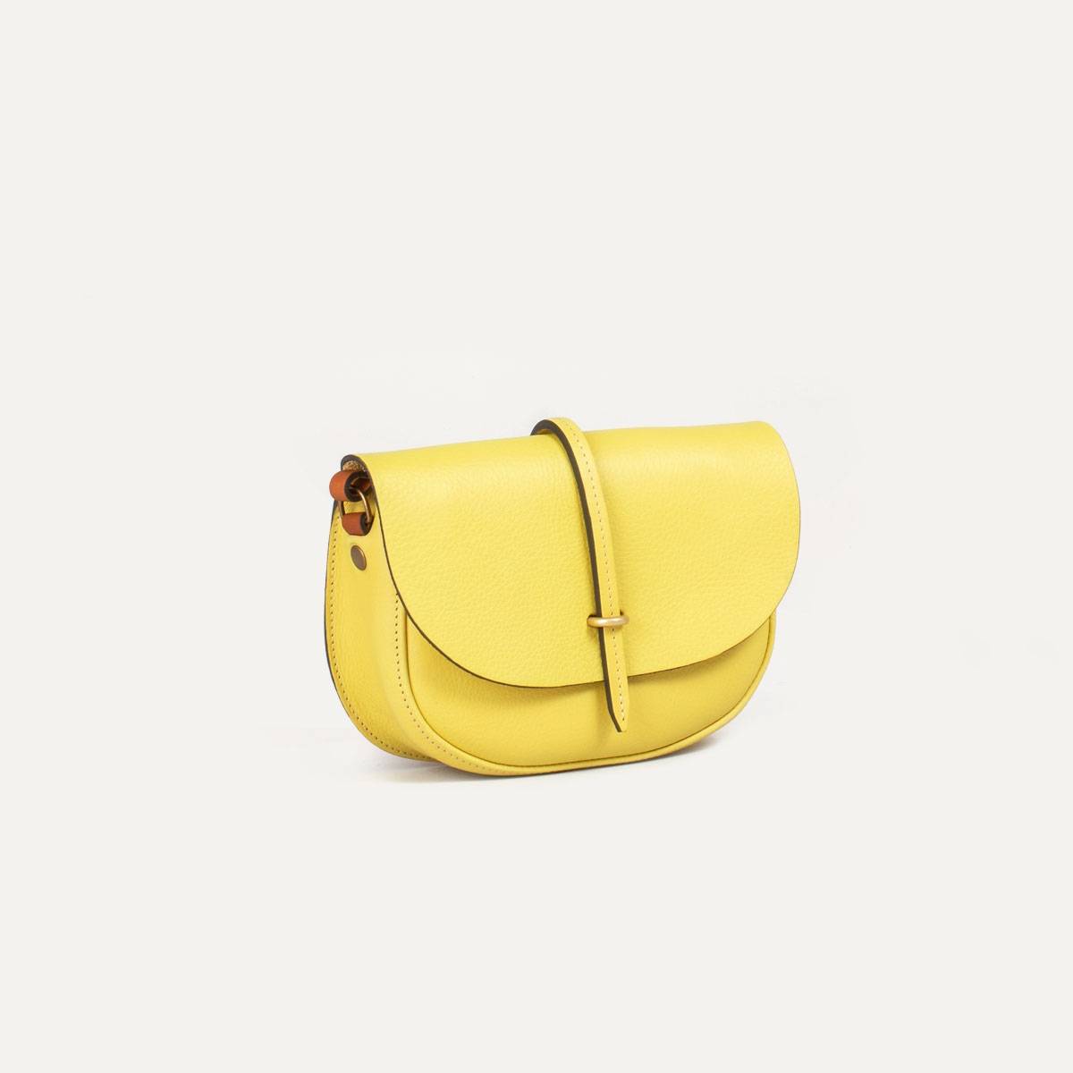 Mini sac postier Java - Jaune citron (image n°4)