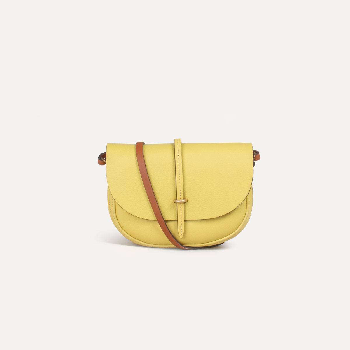 Java mini Postman bag - Yellow (image n°1)