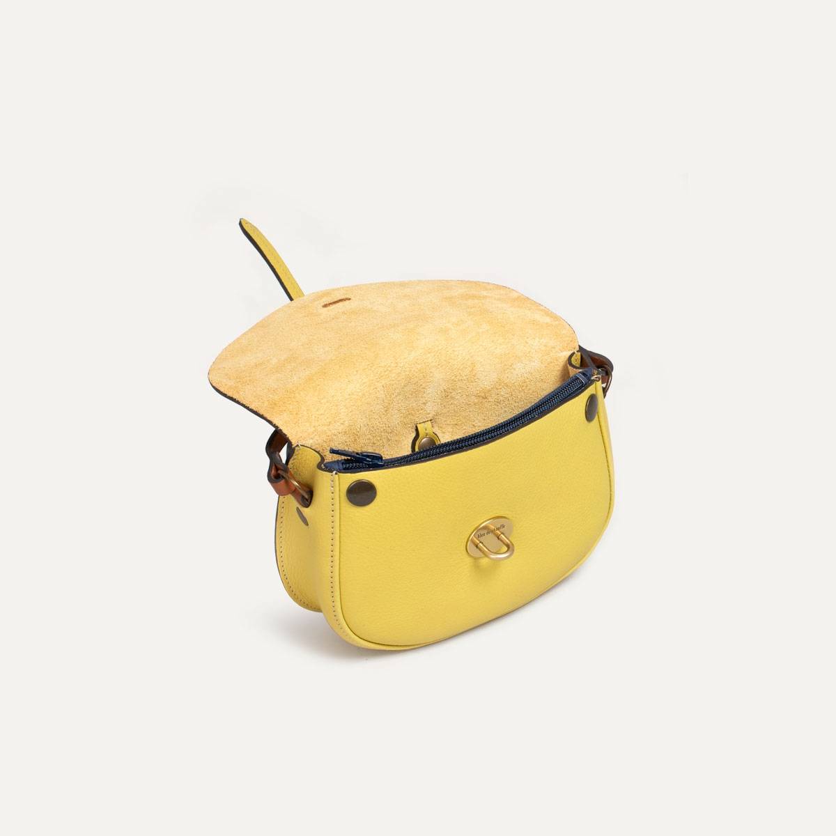 Mini sac postier Java - Jaune (image n°6)
