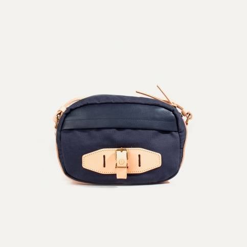 Street bag Banane M - Navy blue/Natural