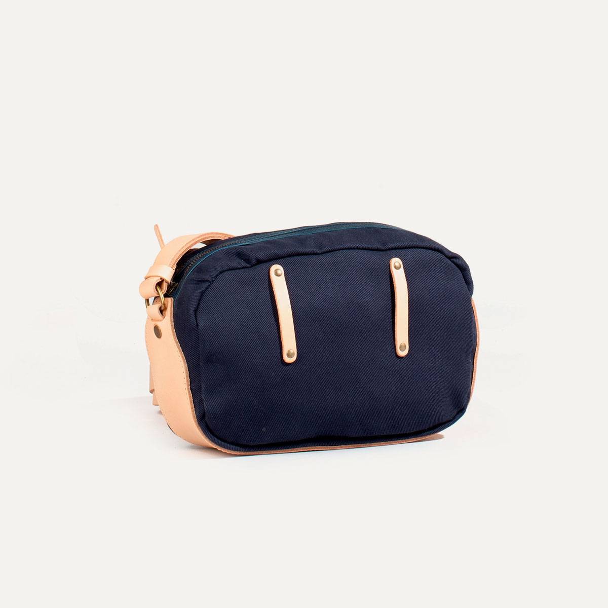 Honshu Belt bag - Navy blue/Natural (image n°4)