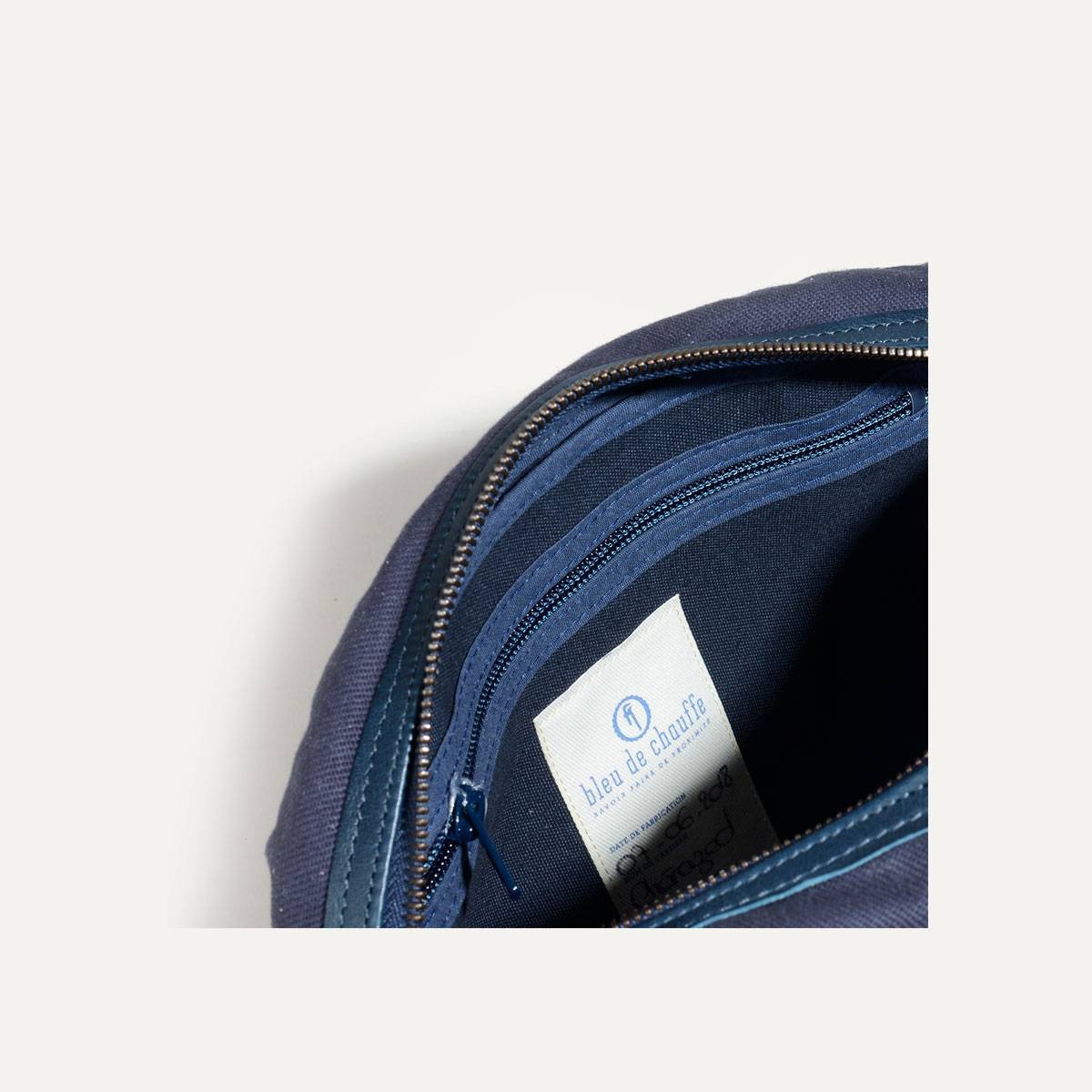 Honshu Belt bag - Navy blue/Natural (image n°5)