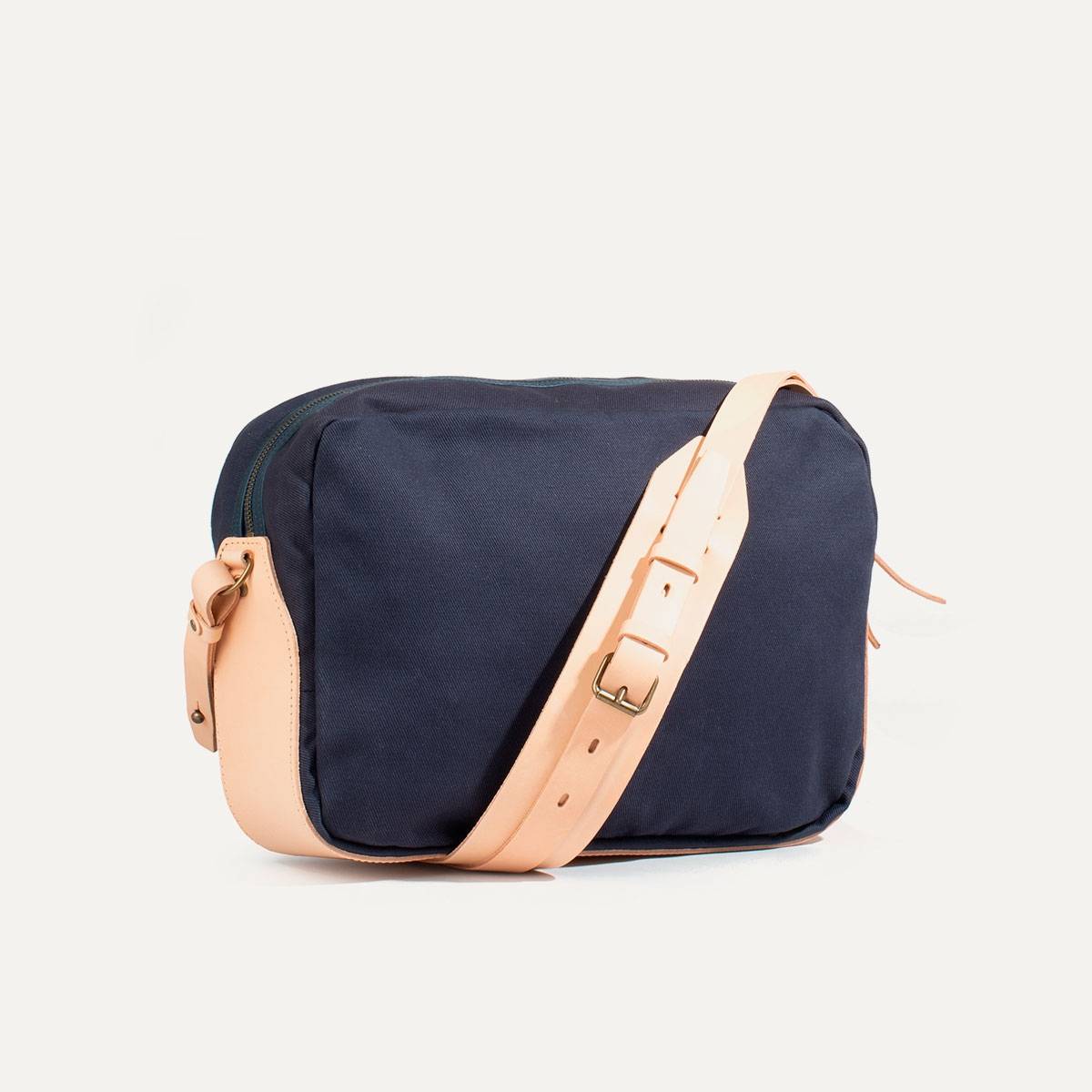 Uzu Belt bag - Navy blue / Natural (image n°3)