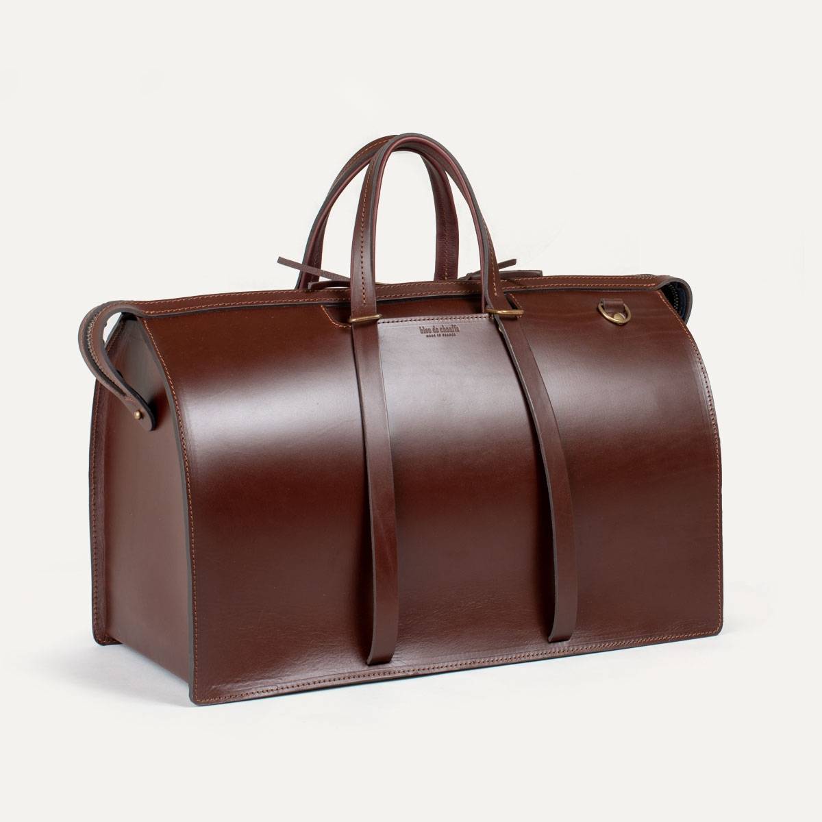 Jules Leather Holdall - Pain Brûlé (image n°4)