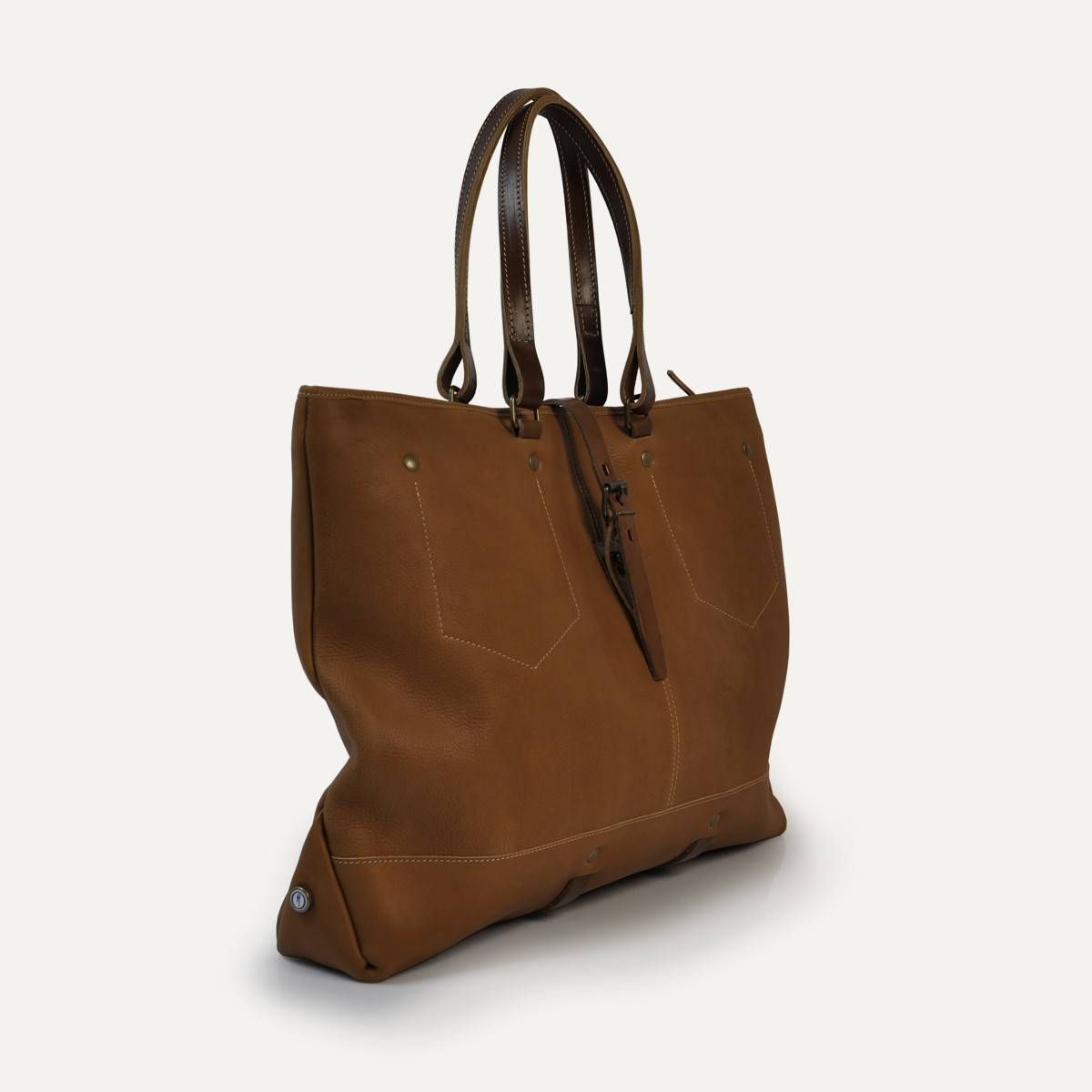Garance shopping bag - Havane (image n°2)