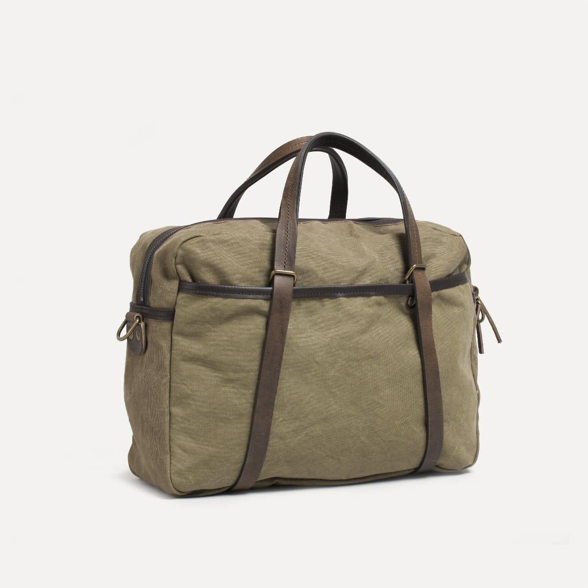 Report Business bag - khaki Jeep Canvas (image n°3)