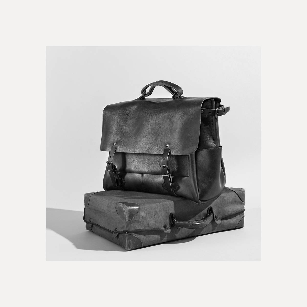 48h Irving Executive Postman bag - Black (image n°8)