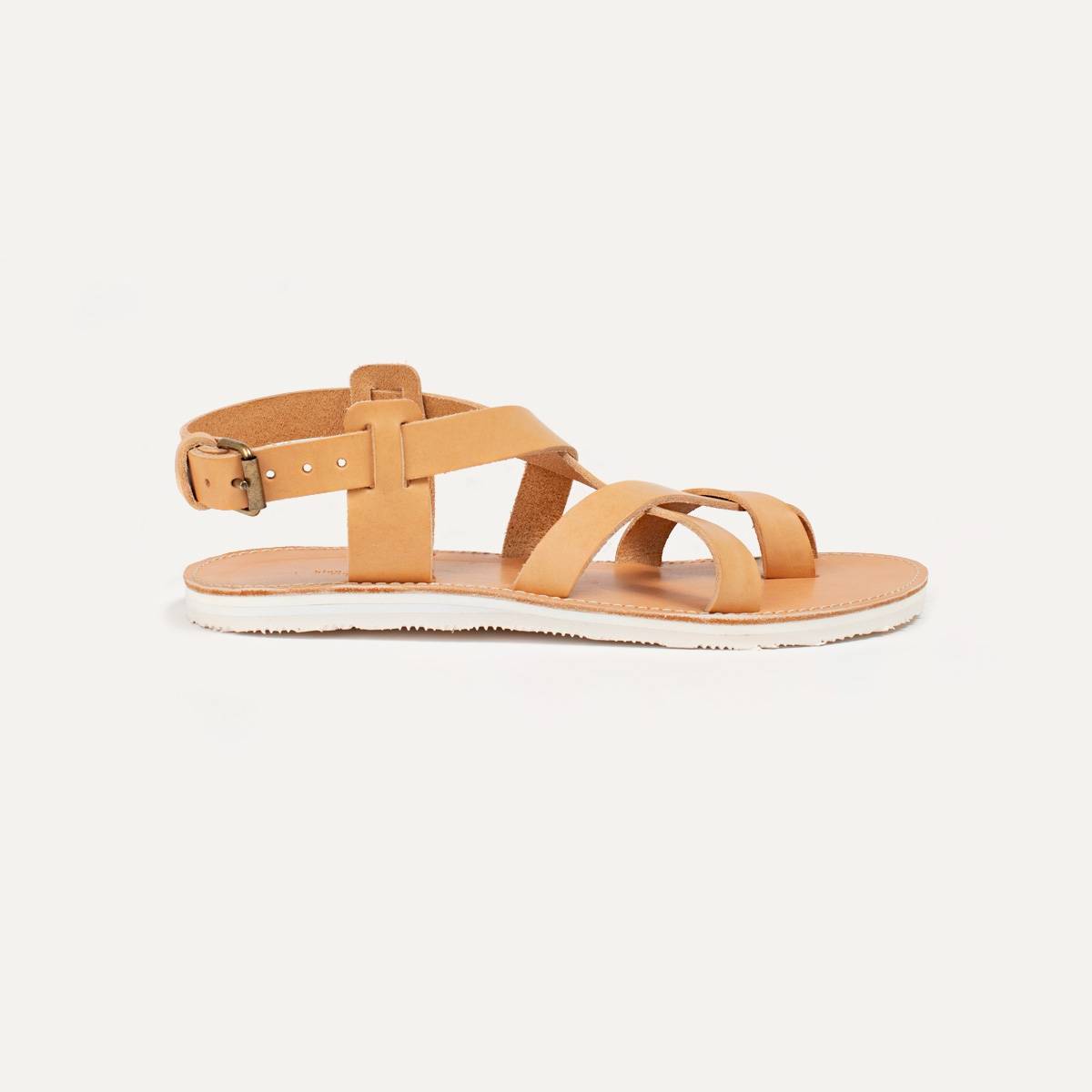 Lhassa leather sandals - Natural (image n°1)