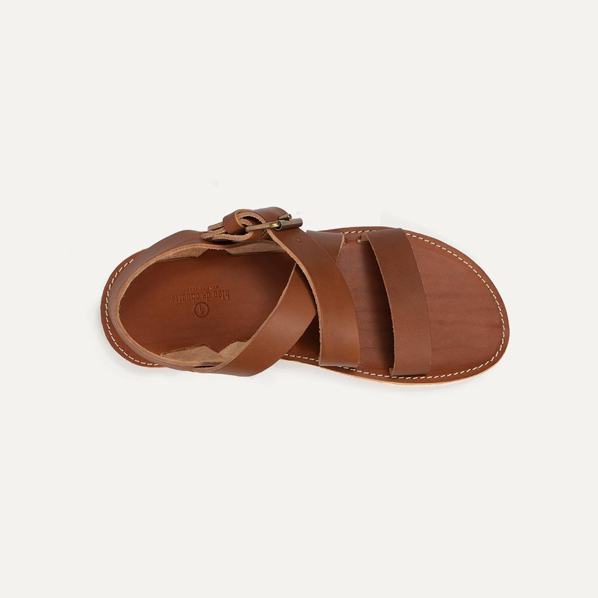 Iwate leather sandals - Pain Brûlé (image n°4)