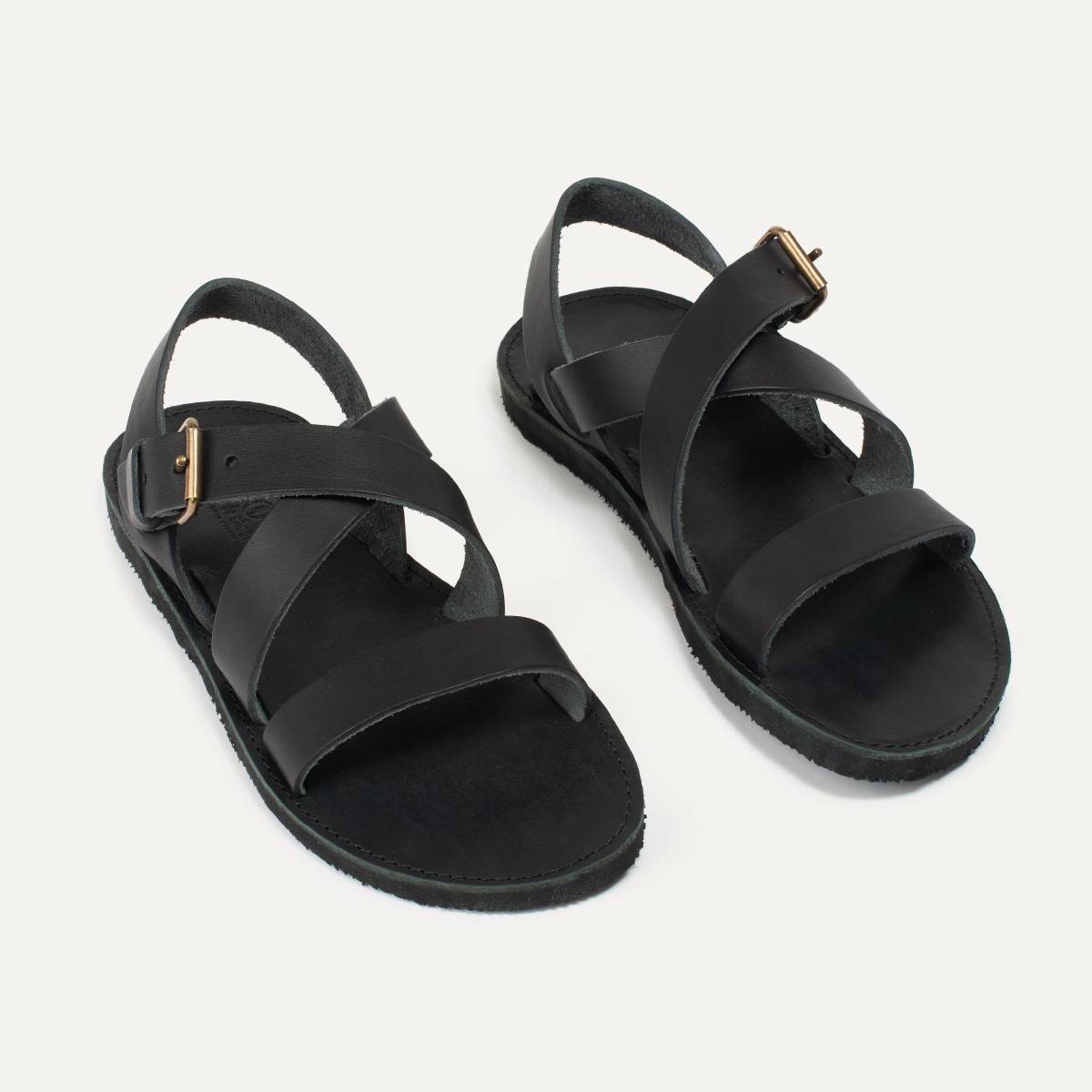Iwate leather sandals - Black (image n°5)