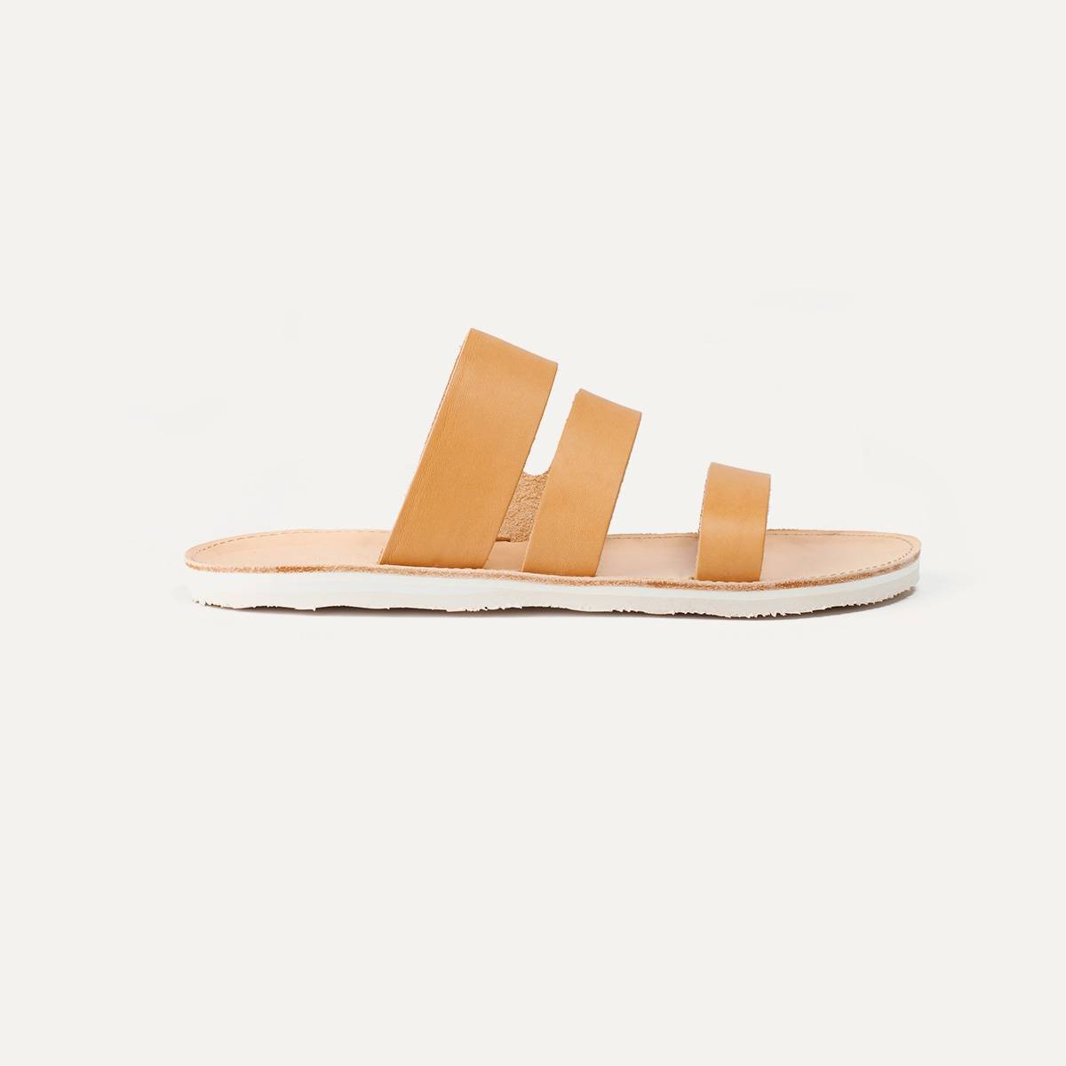 Athos leather sandals - Natural (image n°2)