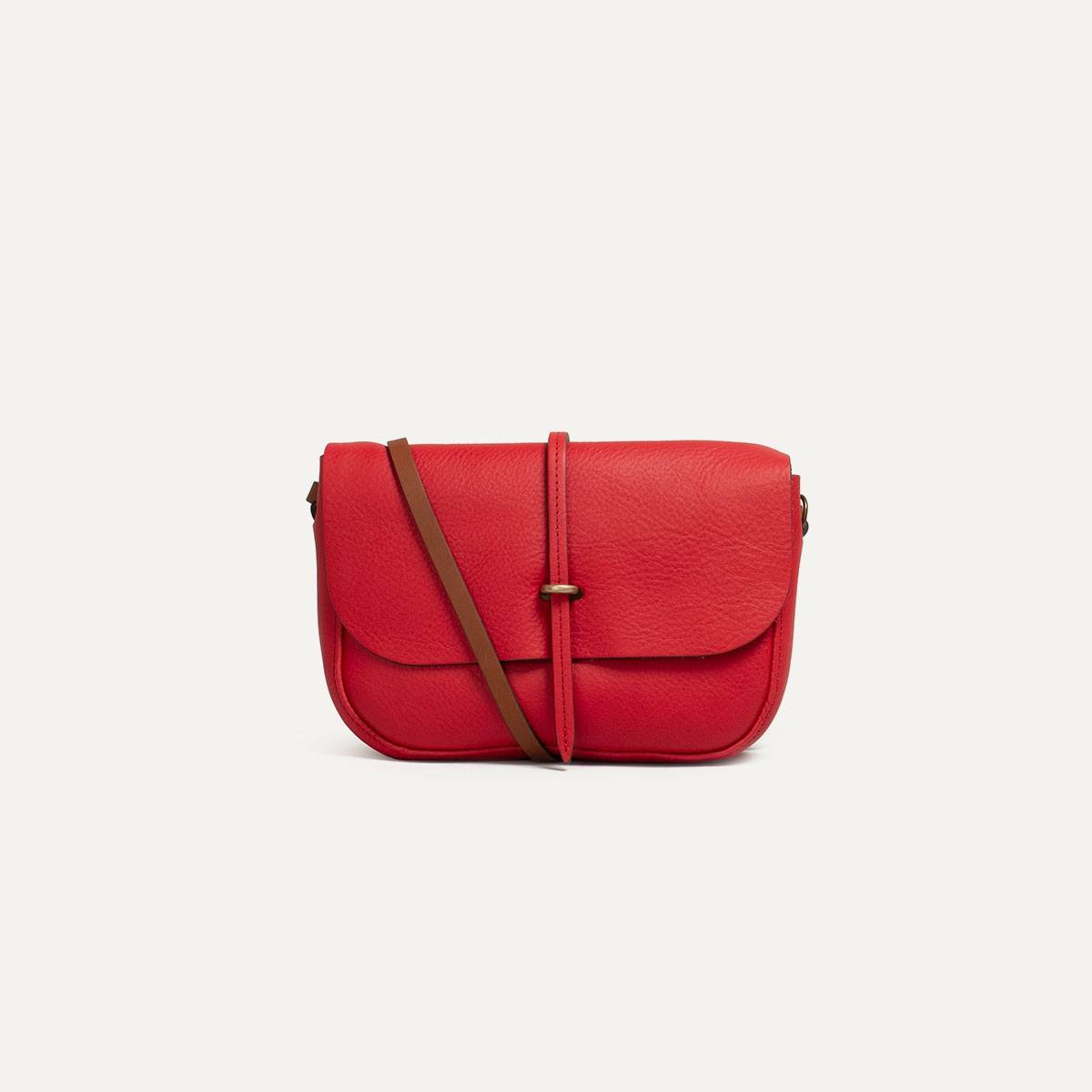 Sac postier Pastis - Rouge (image n°3)