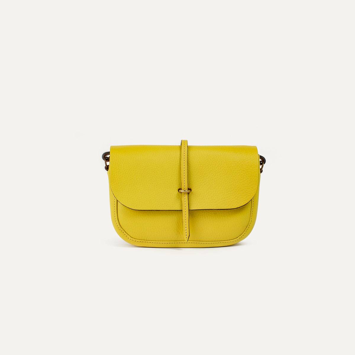 pastel yellow clutch bag
