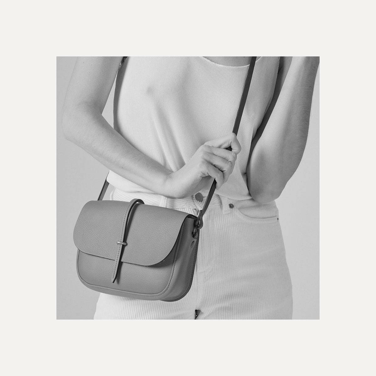 Mini Postman bag Pastiche- Natural (image n°9)
