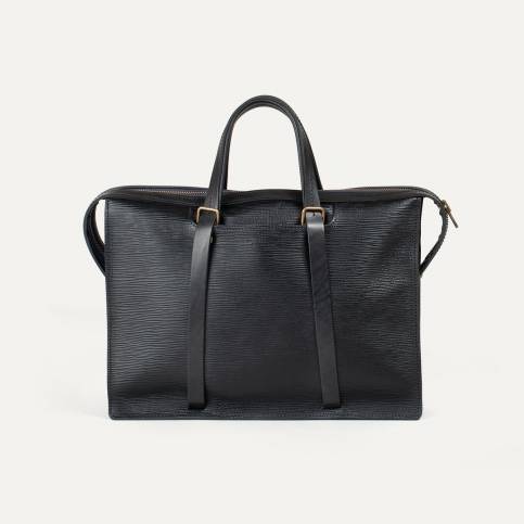 Jupiter briefcase - Peeble black