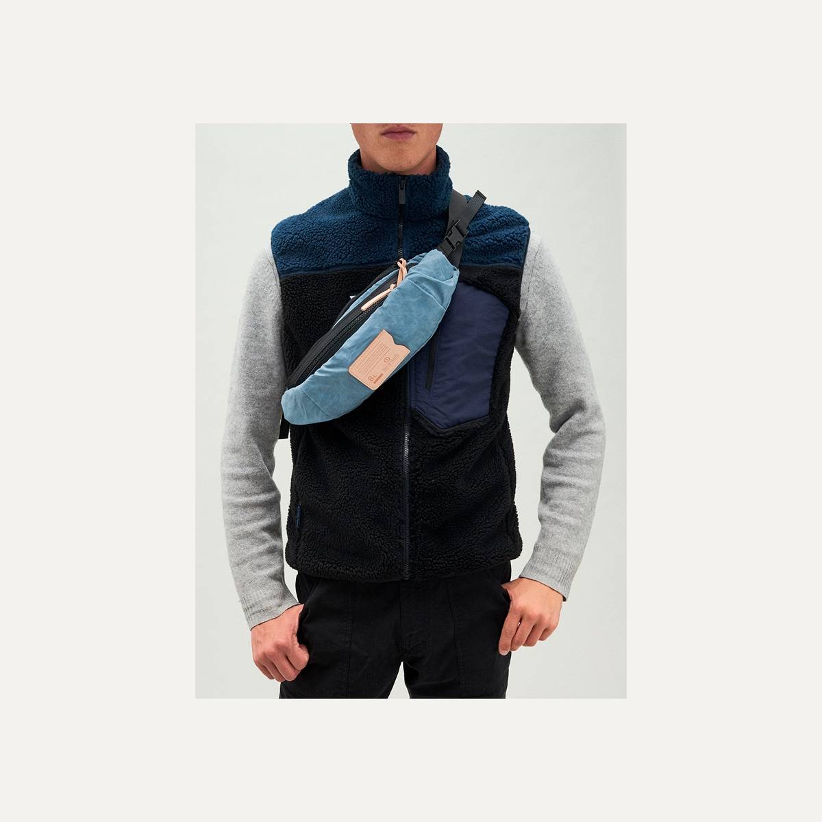 8L Bastille Belt bag - Blue Grey (image n°5)