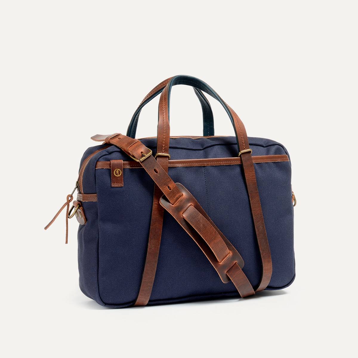 Report Business bag - Navy Blue Canvas (image n°2)