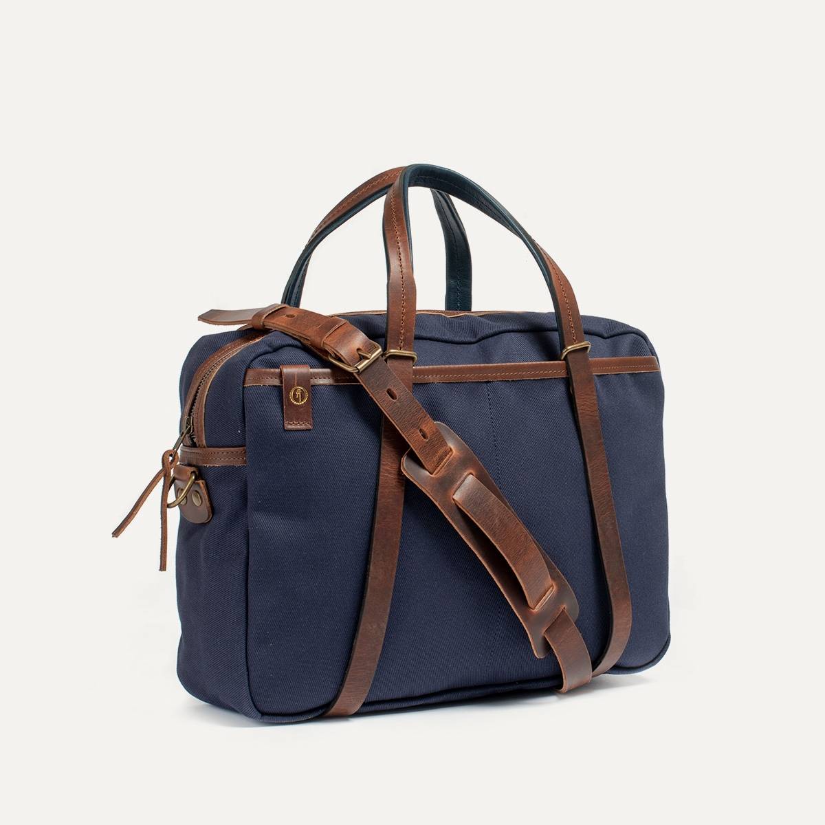 Report Business bag - Navy Blue Canvas (image n°3)