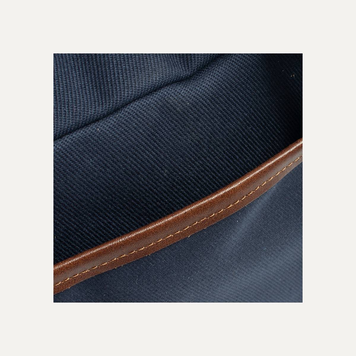 Report Business bag - Navy Blue Canvas (image n°5)