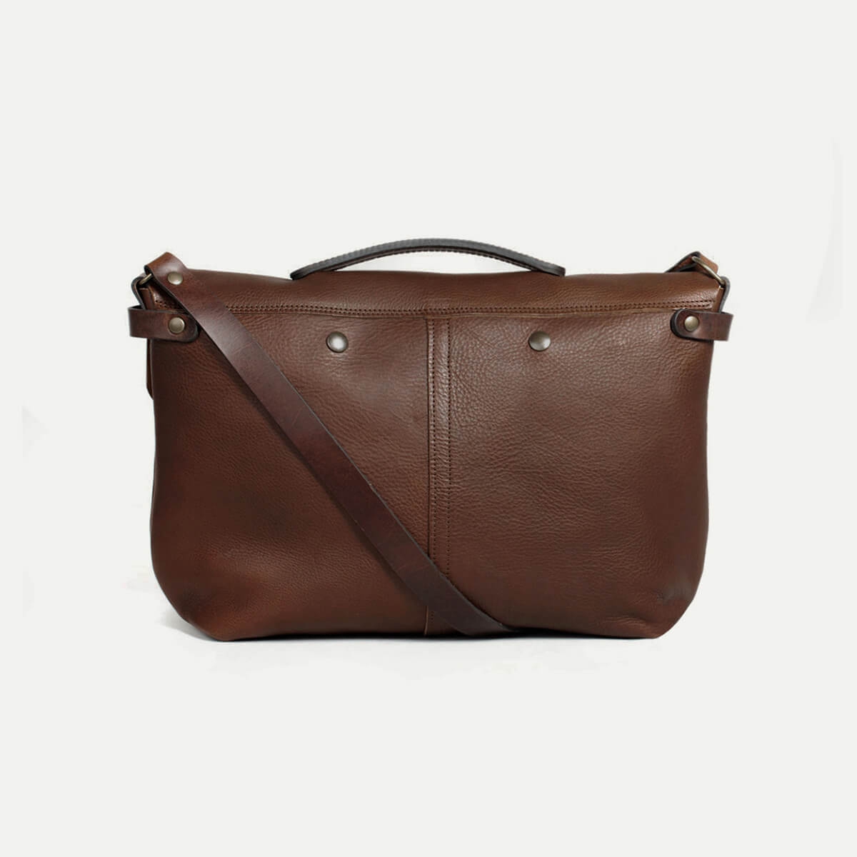 Sac besace Lucien - Brun (image n°4)