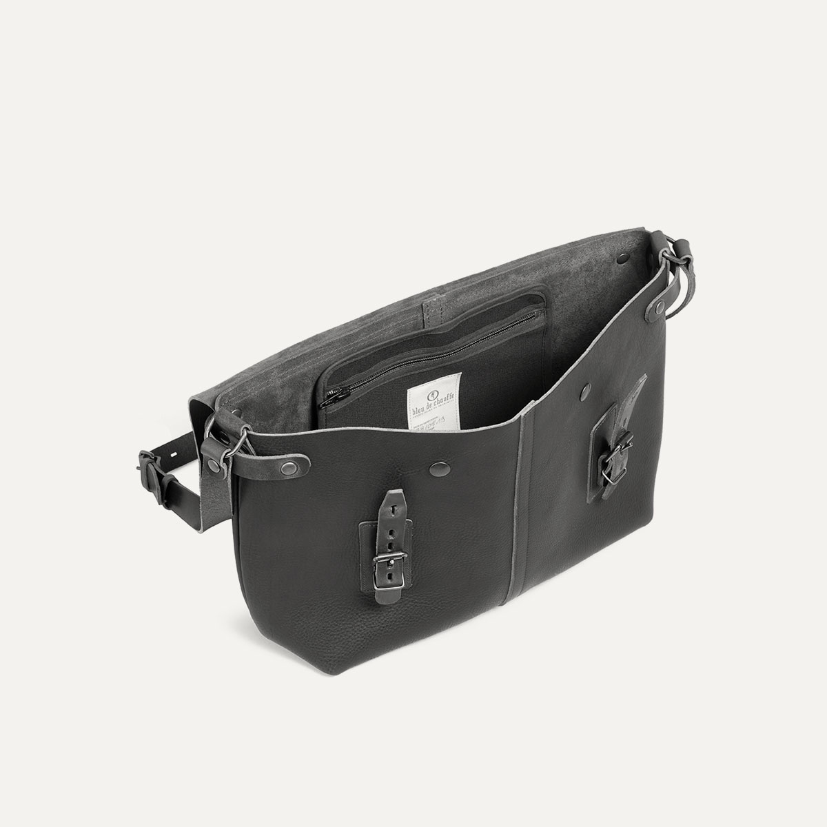 Sac besace Lucien - Brun (image n°5)