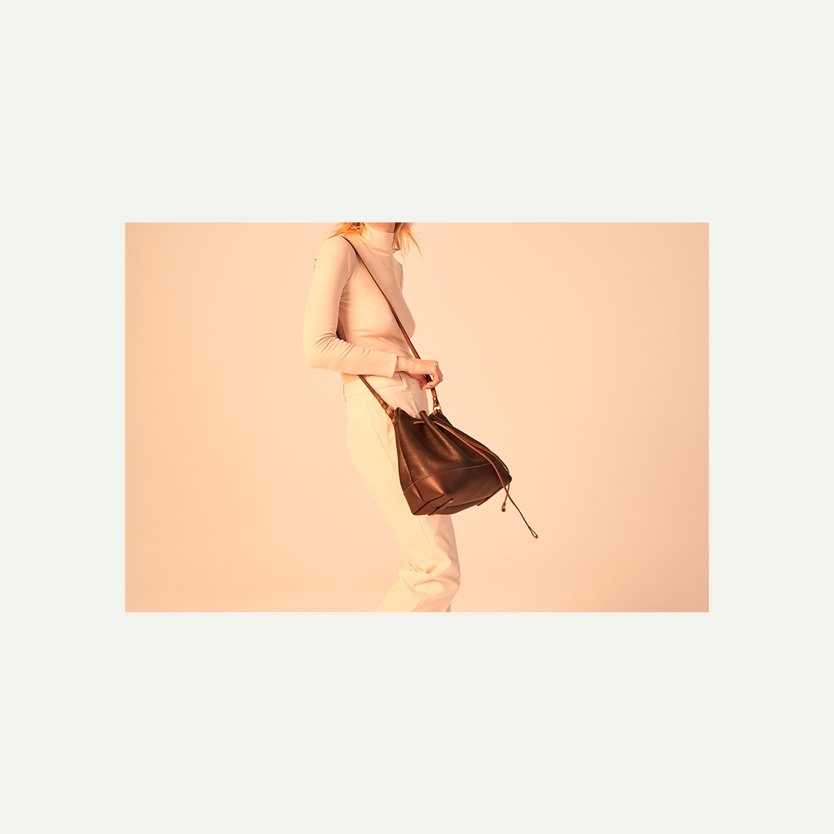 Bucket Bag Saxo 1 - Brown (image n°6)