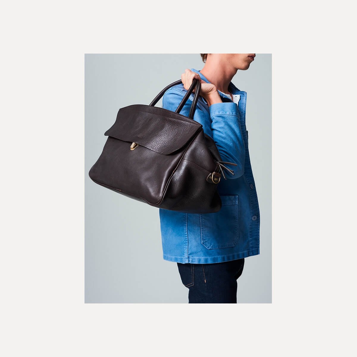 Gummo travel bag - Dark Brown / E Pure (image n°9)