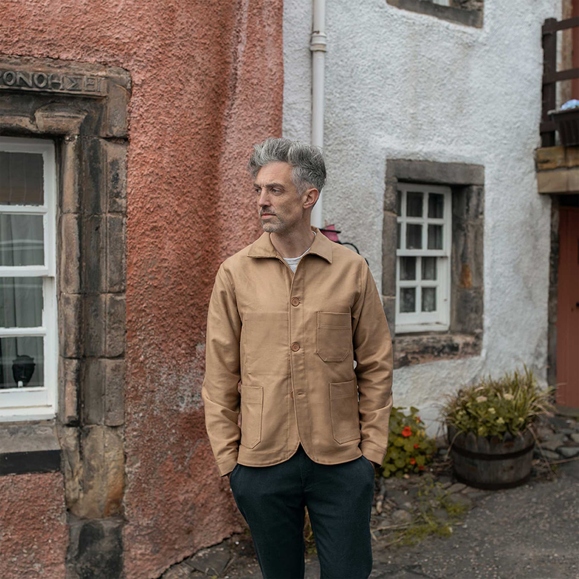 veste de travail Germinal beige