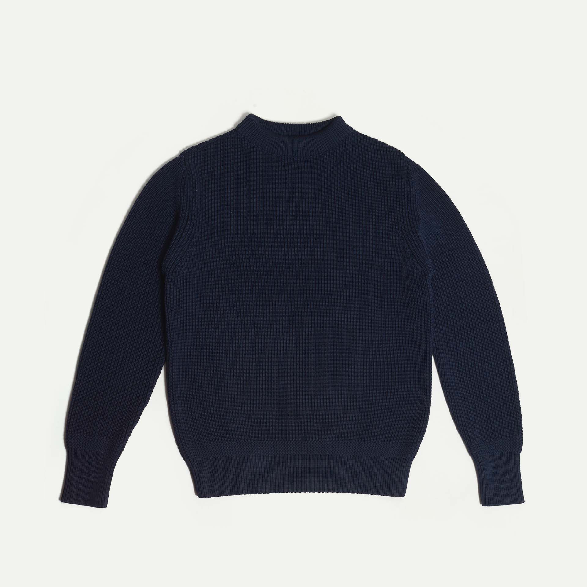 Men's sweater made in France, blue color