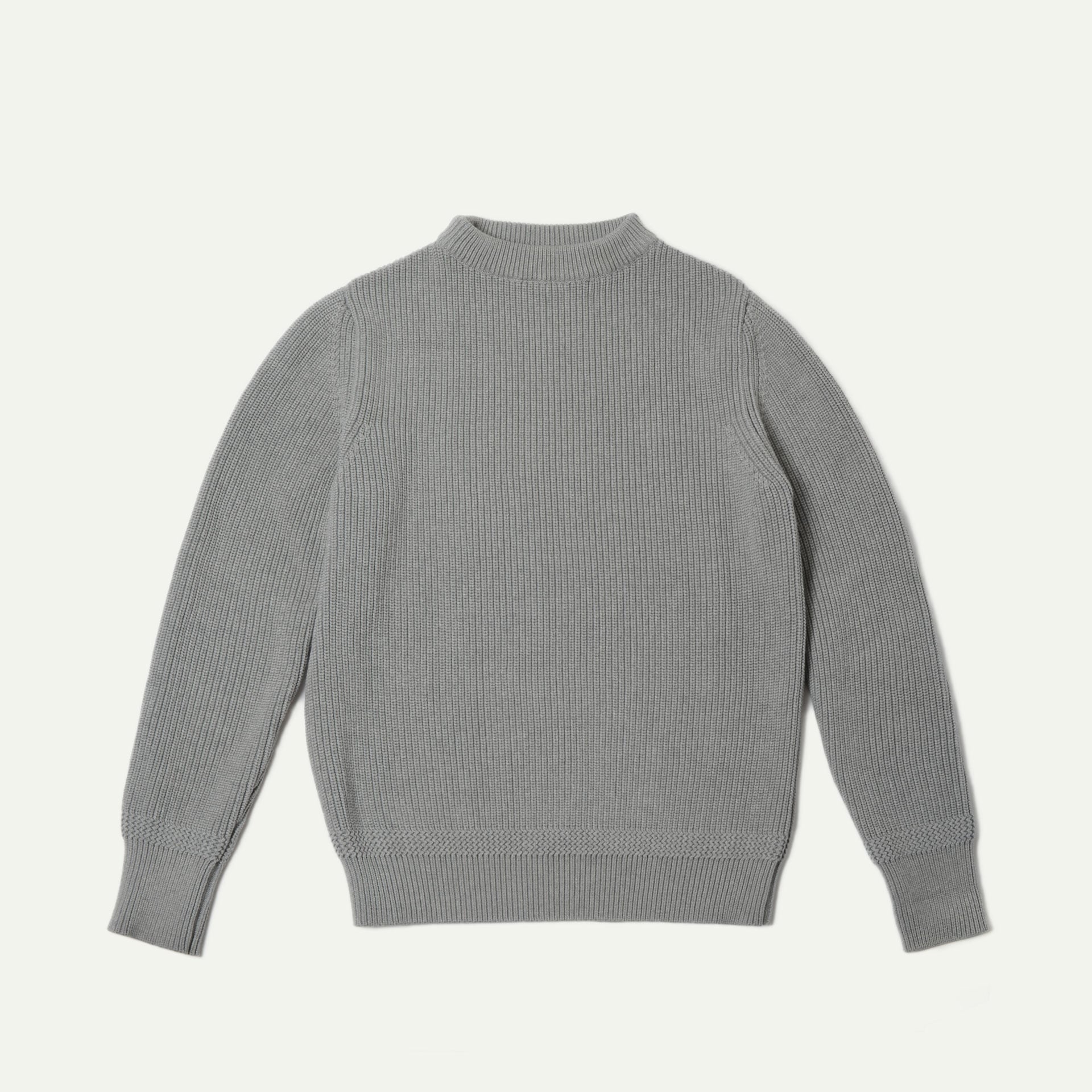 Men's sweater made in France, gray