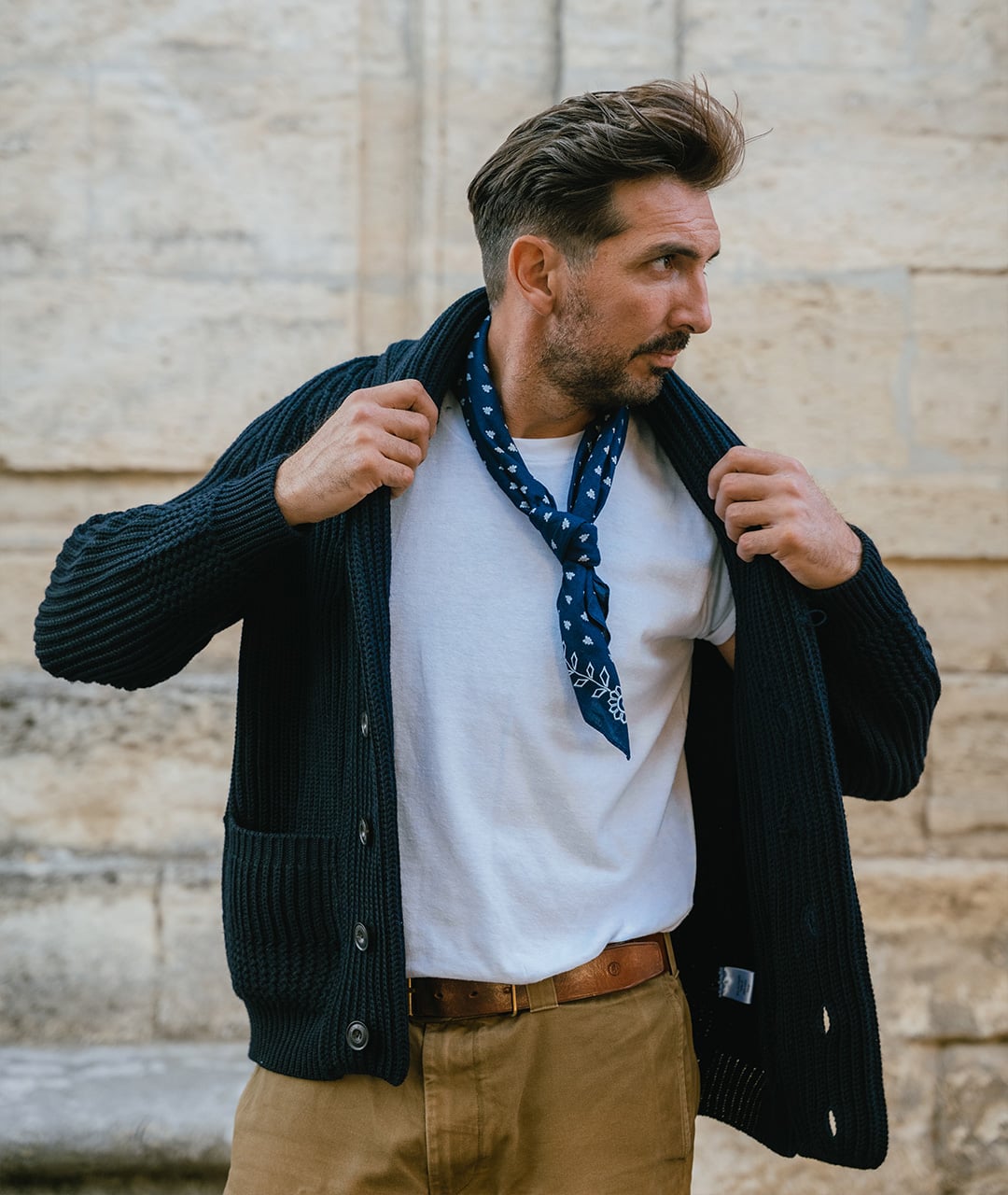 History and origins of the wool cardigan