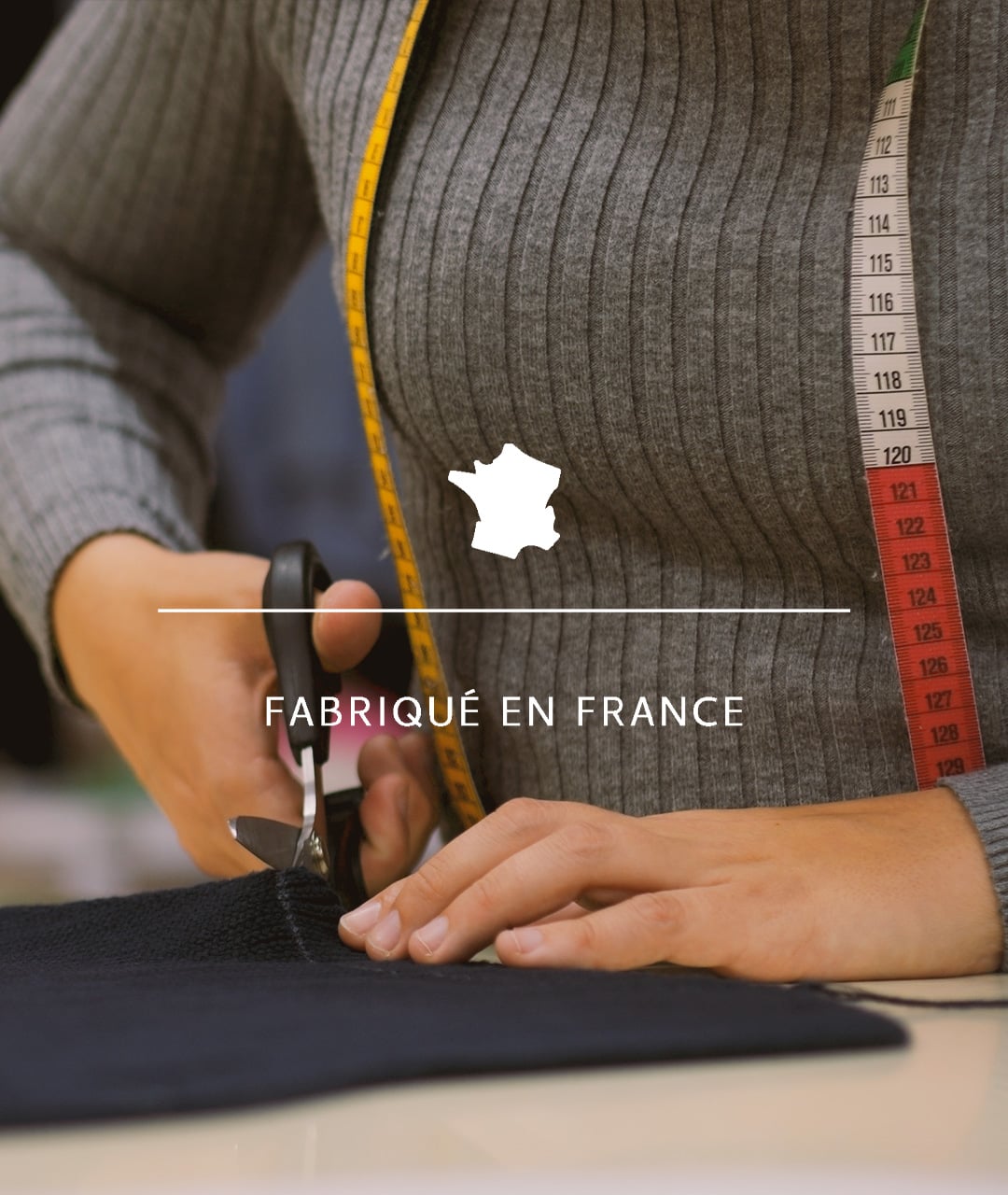 Fabrication du pull camionneur Bleu de Chauffe